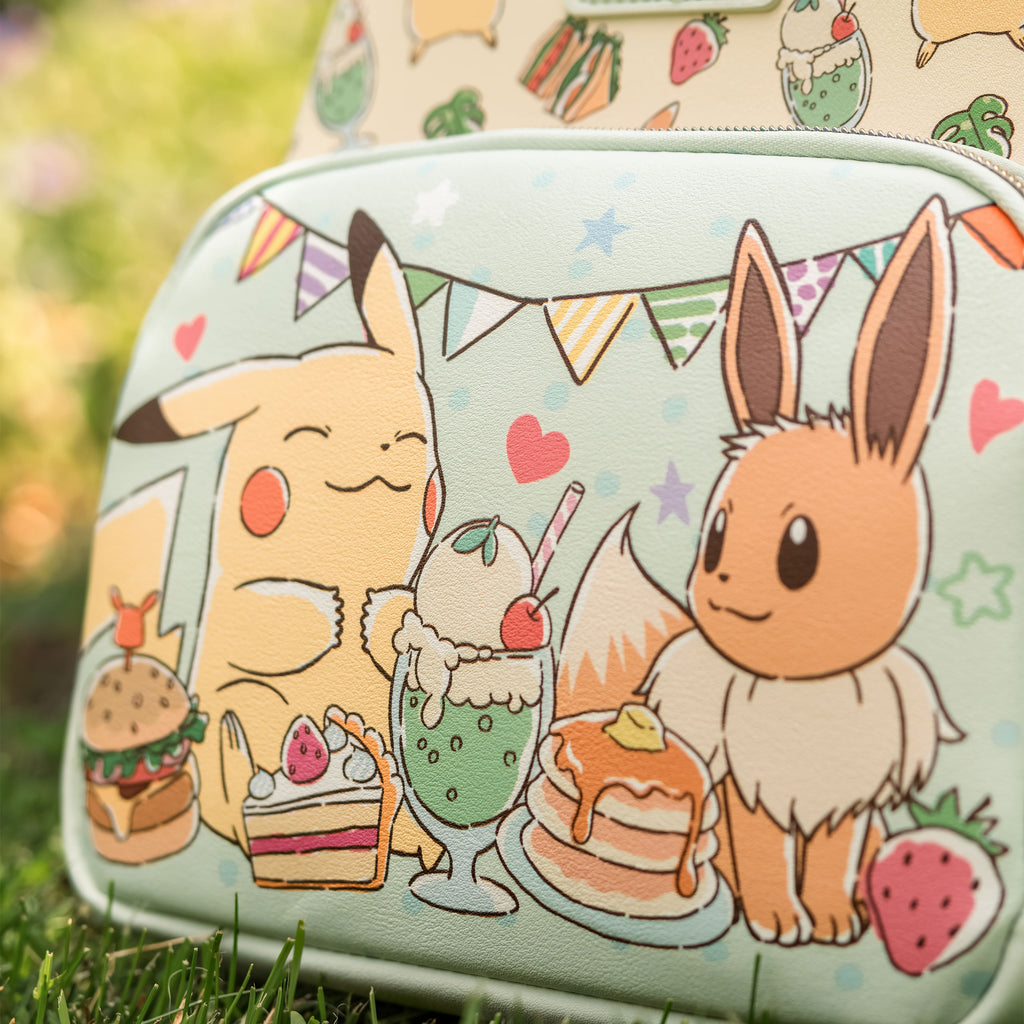 Product image Pokémon - Pikachu and Eevee Food Collection Mini Backpack
