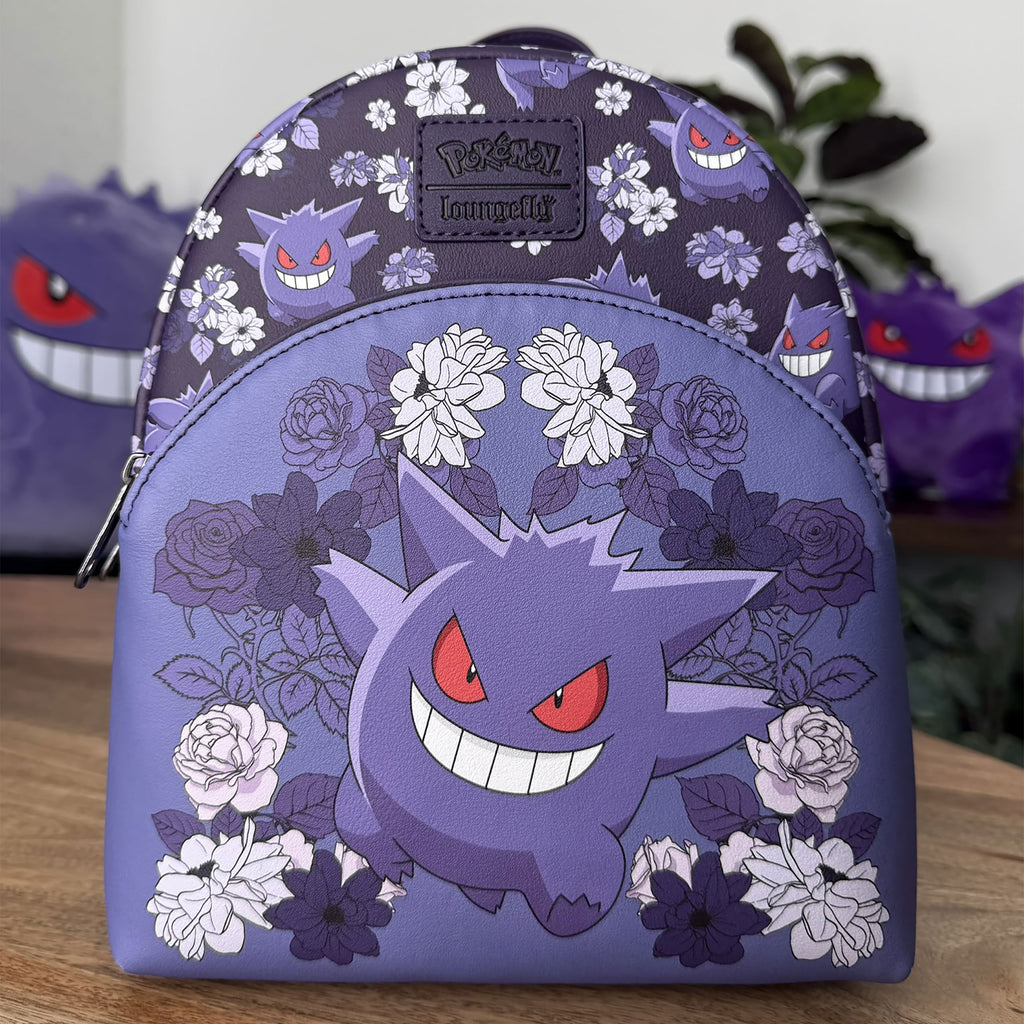 Imagen del producto Pokémon – Mini mochila floral Gengar