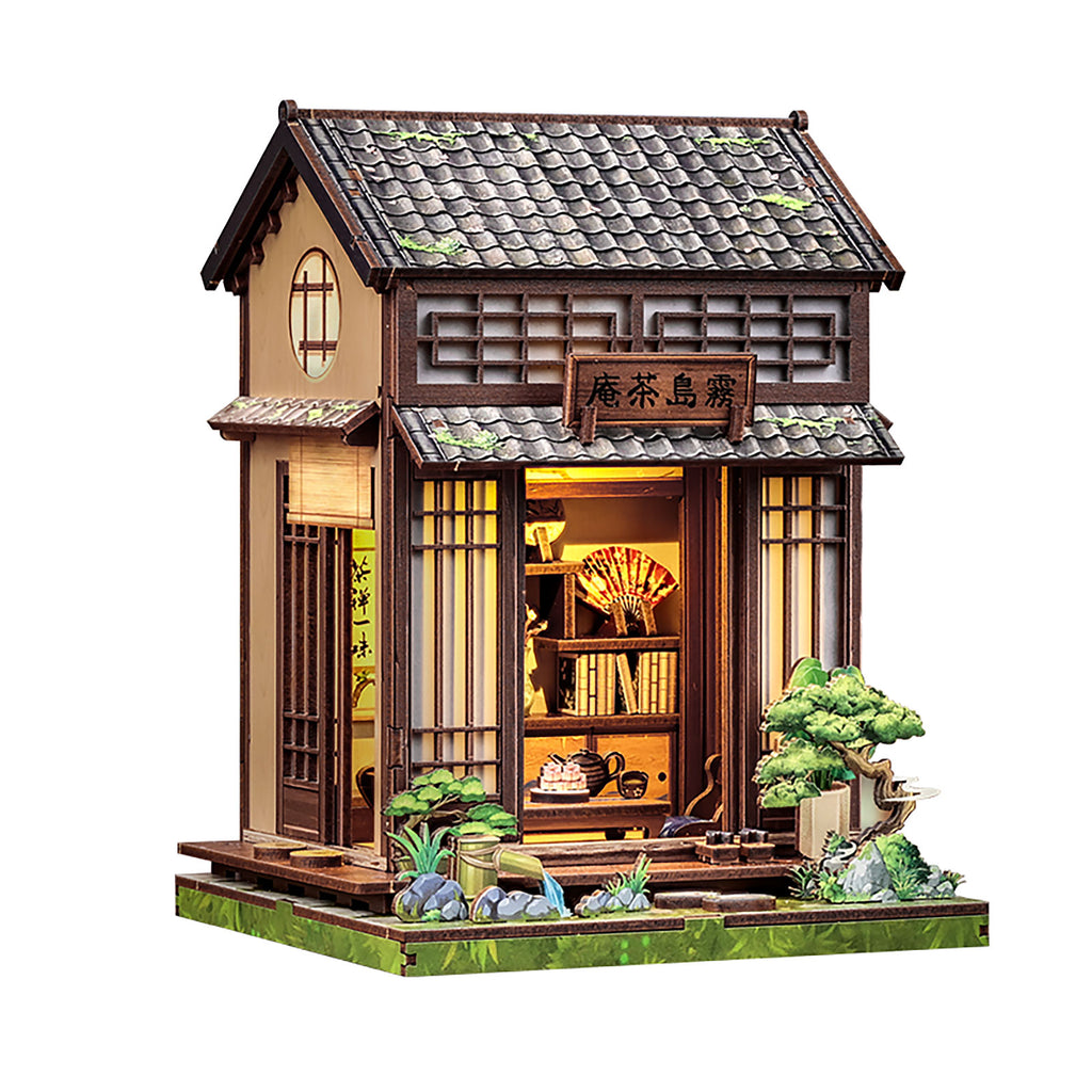 Imagen del producto CuteBee - Kirishima Cha-an casa en miniatura Book Nook maqueta