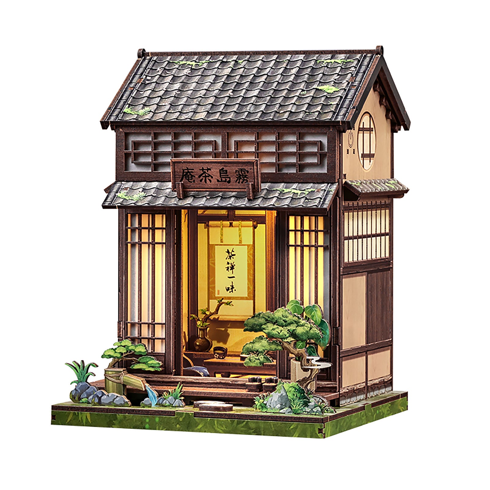 Imagen del producto CuteBee - Kirishima Cha-an casa en miniatura Book Nook maqueta