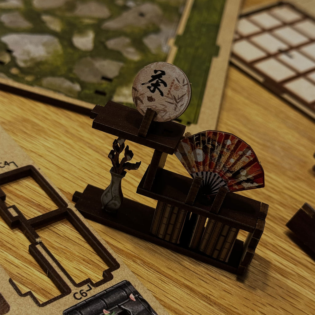 Imagen del producto CuteBee - Kirishima Cha-an casa en miniatura Book Nook maqueta