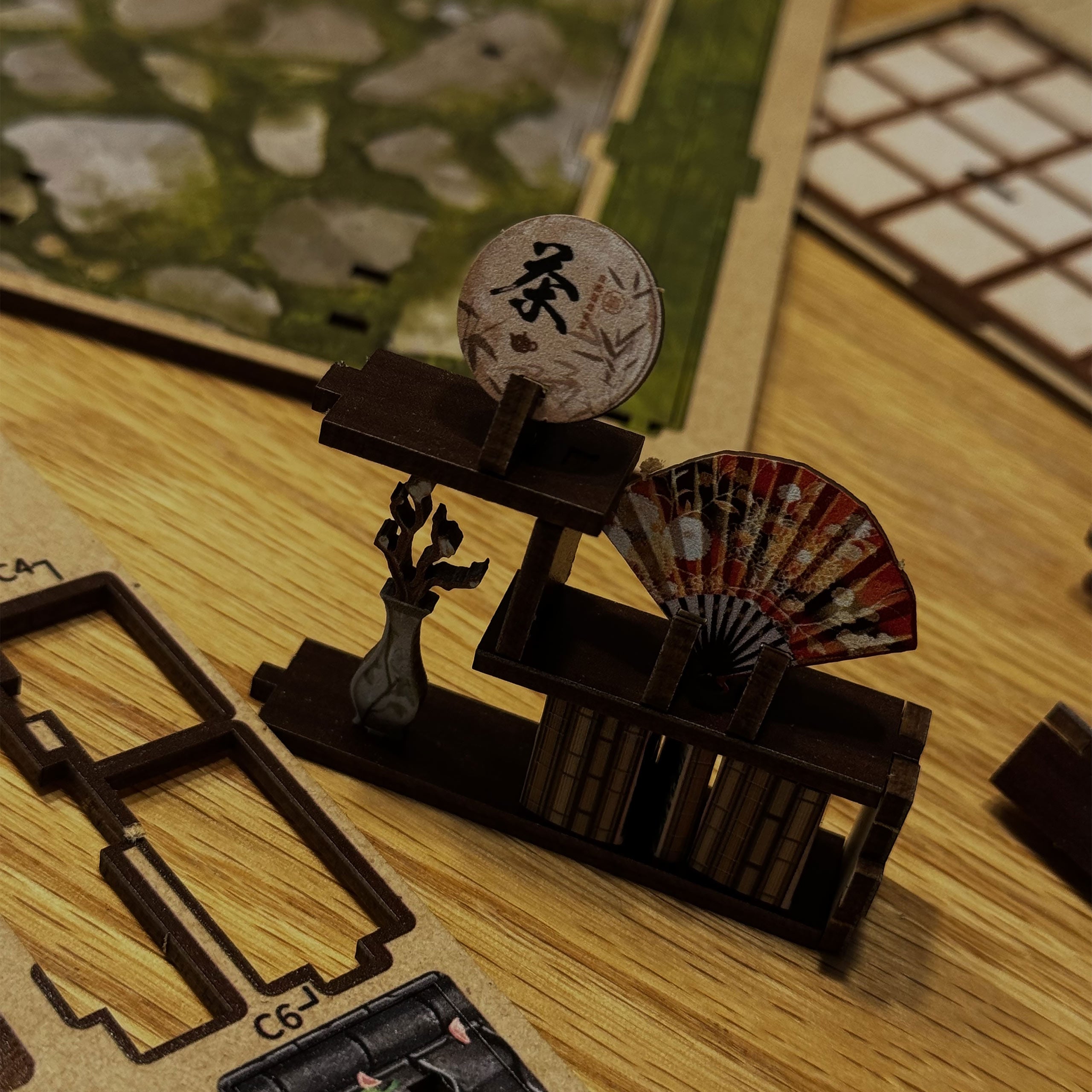 Imagen del producto CuteBee - Kirishima Cha-an casa en miniatura Book Nook maqueta