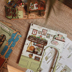 Imagen del producto CuteBee - Maqueta de casa en miniatura Book Nook Champs-Élysées Florist