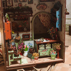 Imagen del producto CuteBee - Maqueta de casa en miniatura Book Nook Champs-Élysées Florist
