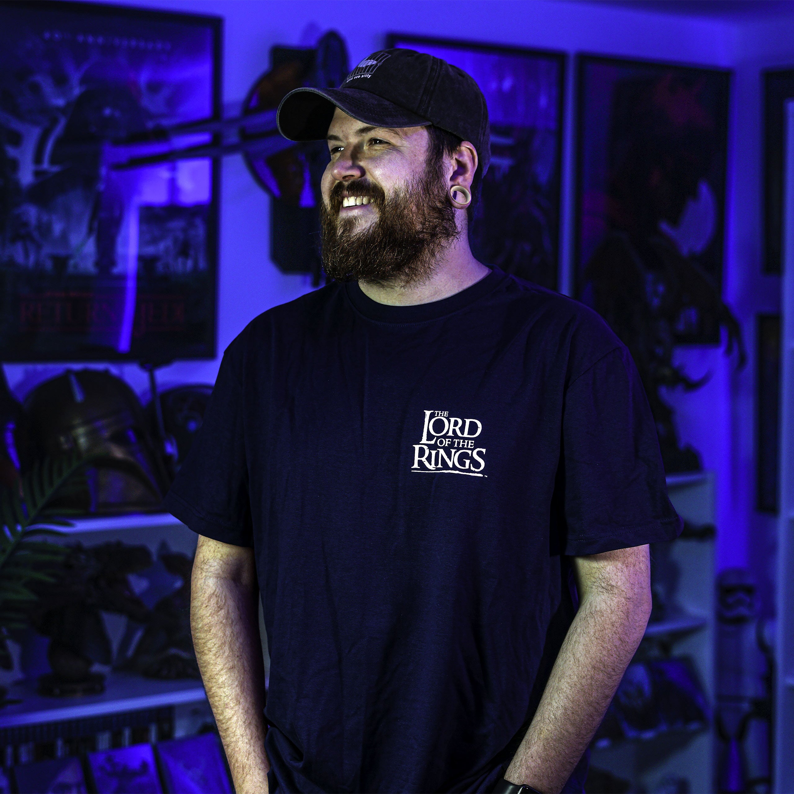 Imagen del producto Camiseta El Anillo Único azul - El Señor de los Anillos