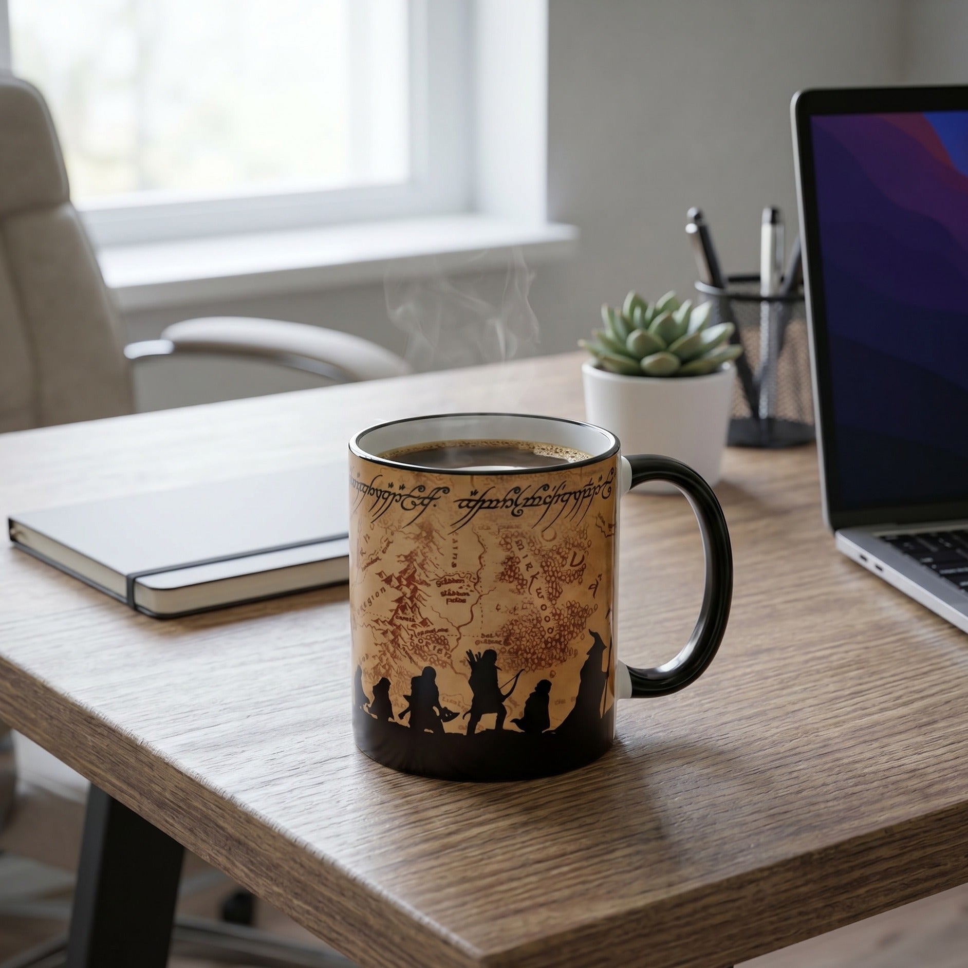 Imagen del producto Taza La Comunidad en la Tierra Media - El Señor de los Anillos
