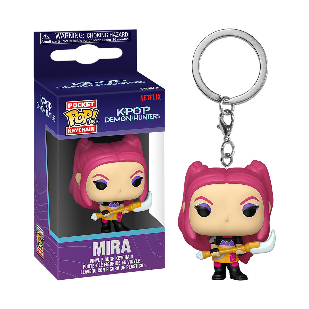 Imagen del producto KPop Demon Hunters - Llavero Funko Pop Mira
