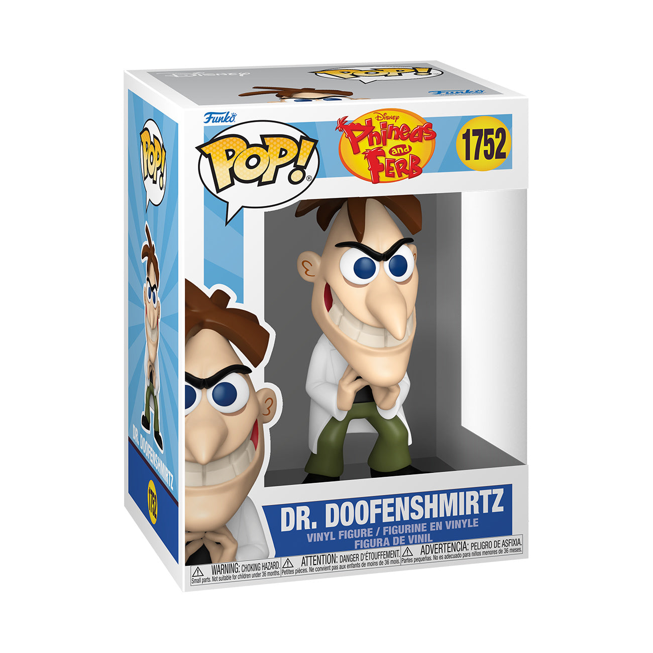 Imagen del producto Phineas y Ferb - Figura Funko Pop Dr. Doofenshmirtz