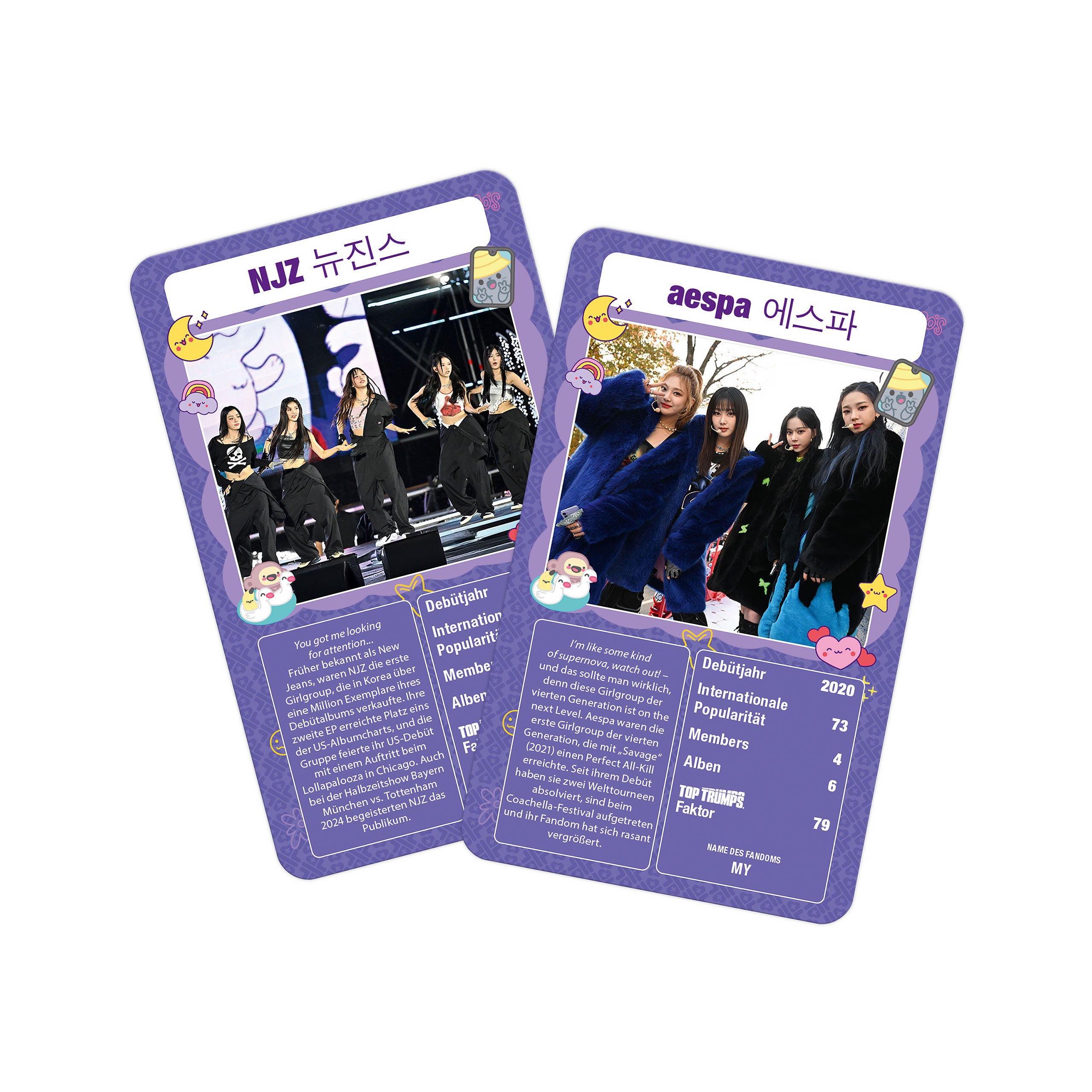 Imagen del producto Cartas de juego K-Pop - Top Trumps Specials