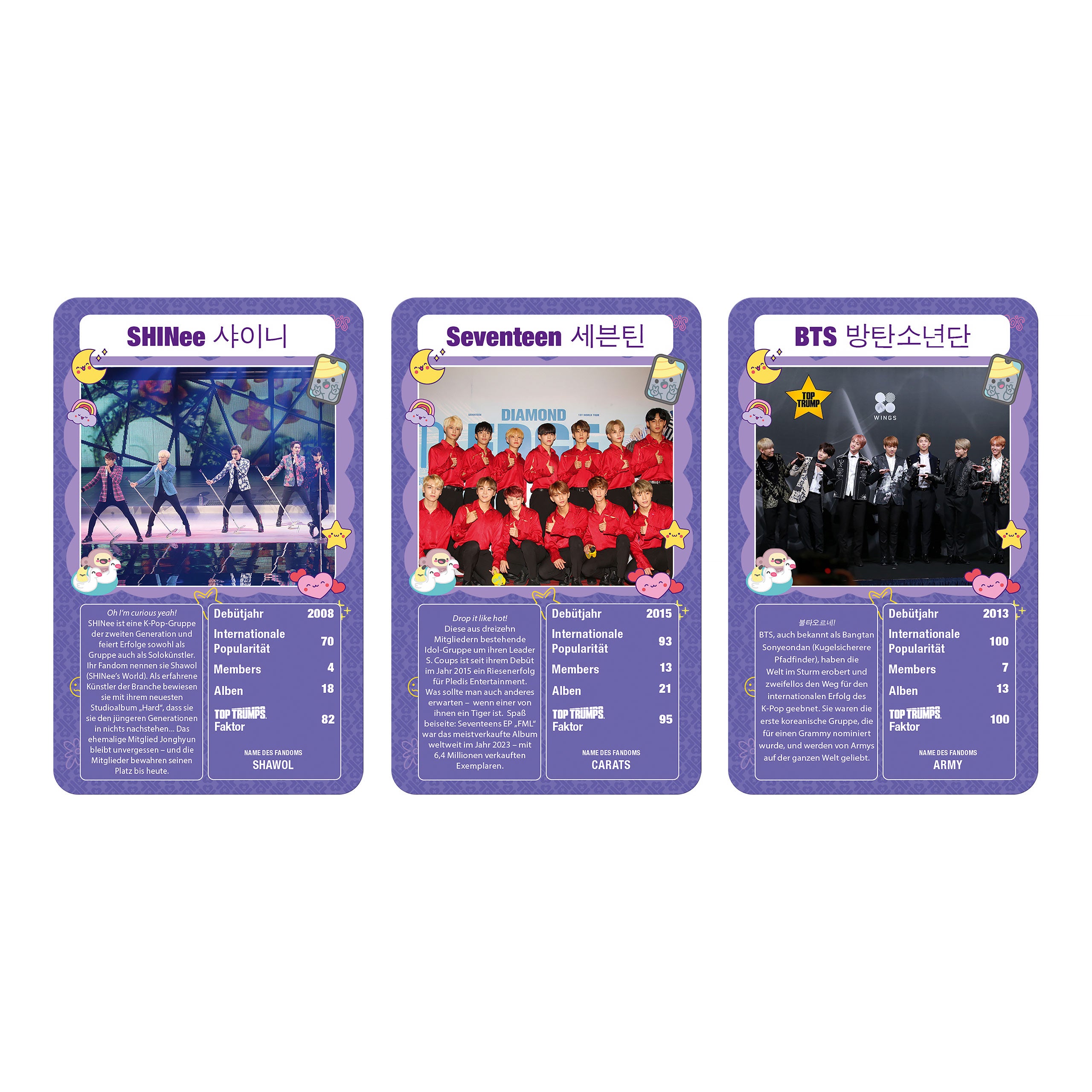 Imagen del producto Cartas de juego K-Pop - Top Trumps Specials