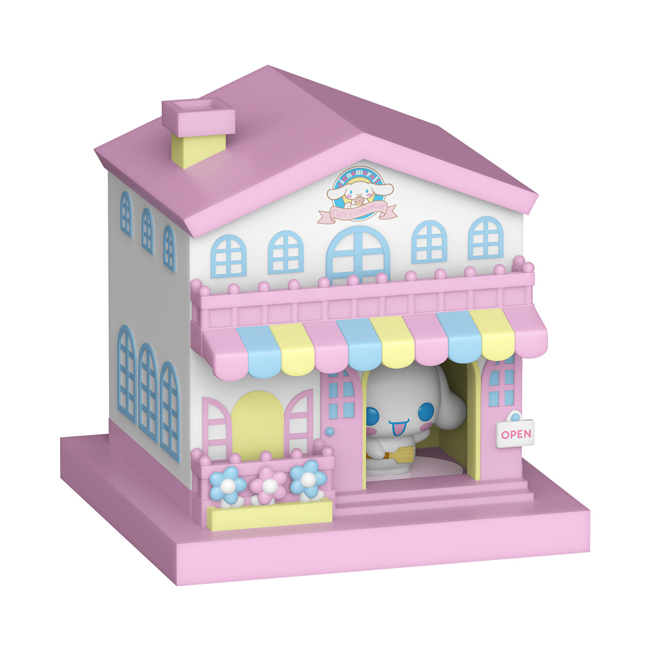Imagen del producto Sanrio - Cinnamoroll Café Funko Bitty Pop Town Diorama