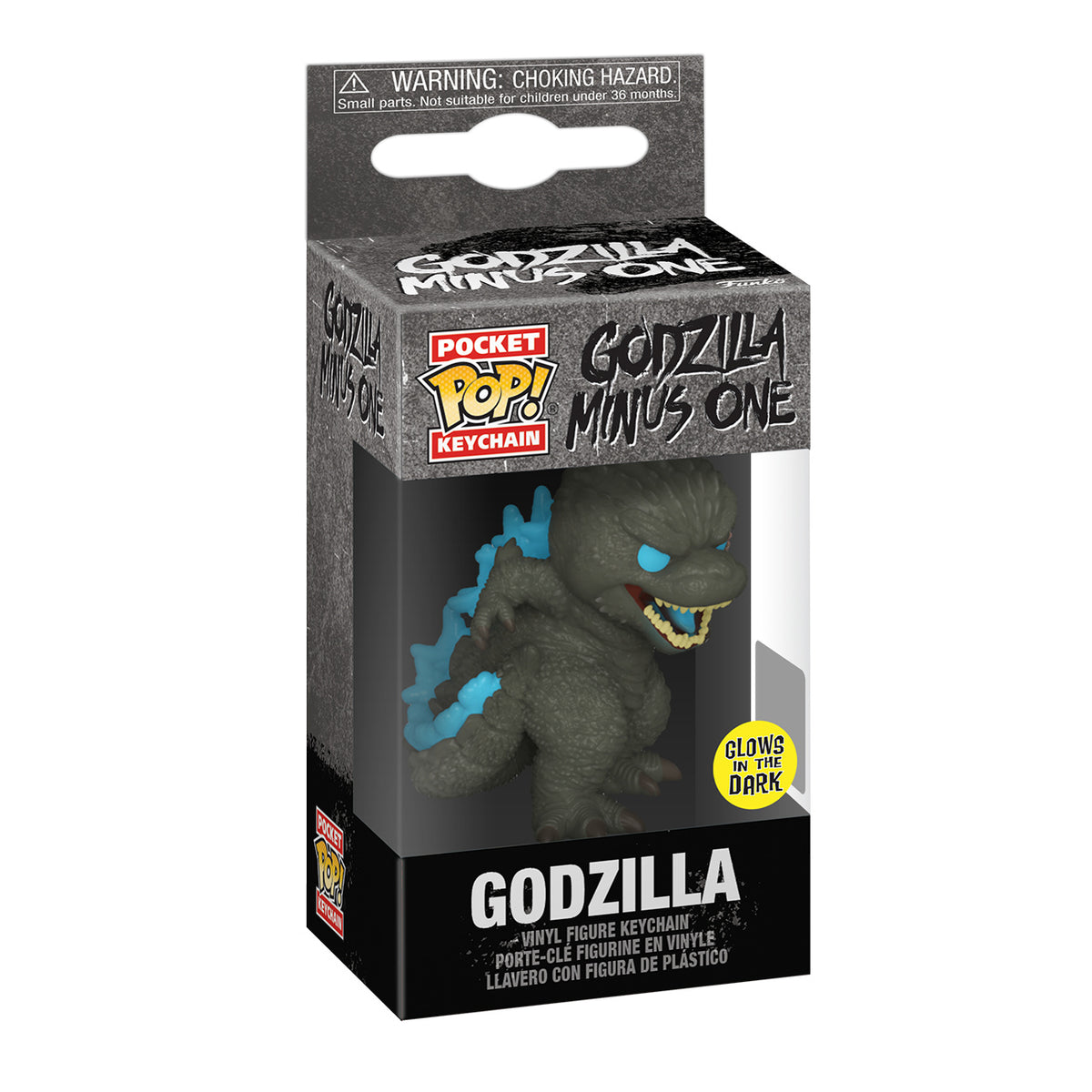 Imagen del producto Godzilla (Heat Ray) - Llavero Funko Pop Glow in the Dark