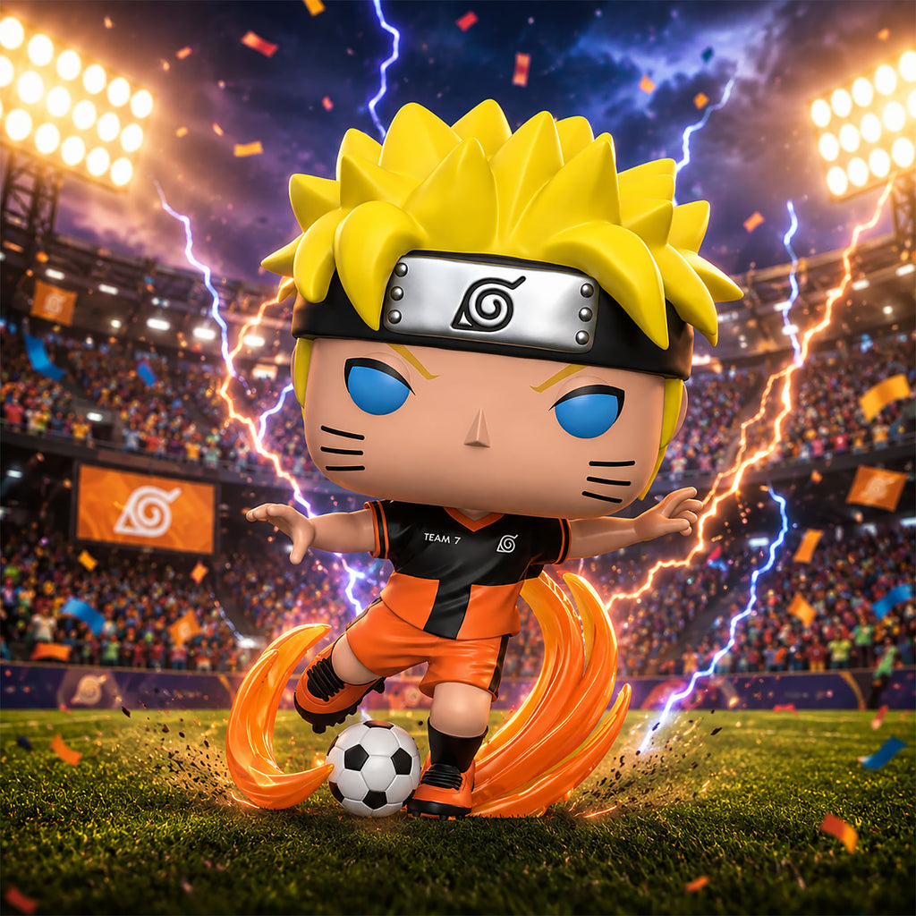 Imagen del producto Figura Funko Pop Naruto con balón de fútbol - Naruto Shippuden