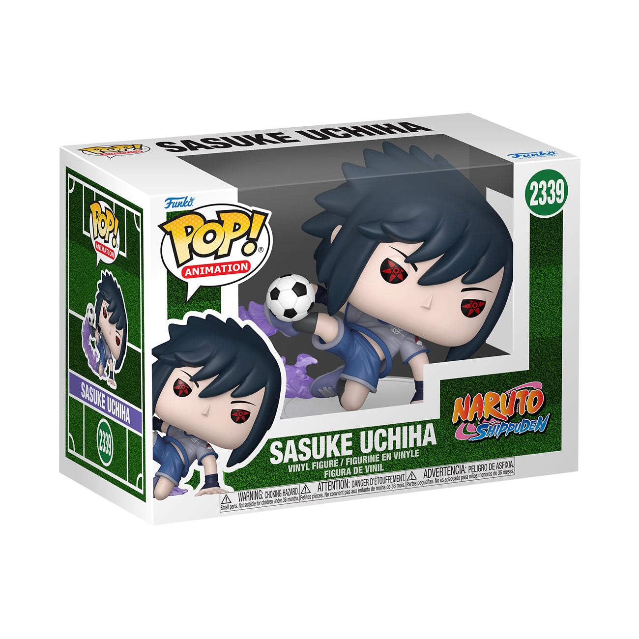 Product image Naruto Shippuden - Sasuke with Football Funko Pop! Figure