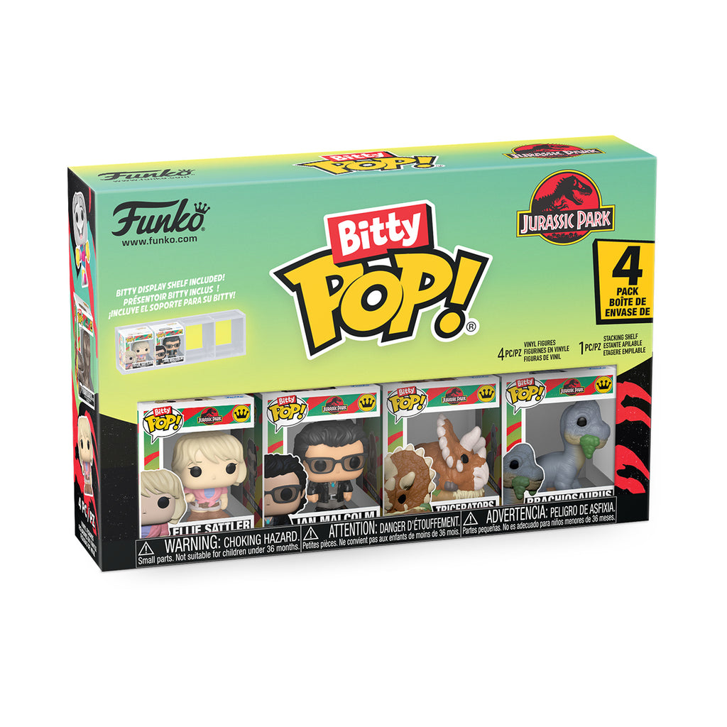 Imagen del producto Jurassic Park - Set de figuras Funko Bitty Pop Series 1