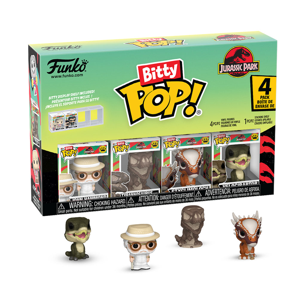 Imagen del producto Jurassic Park - Set de figuras Funko Bitty Pop Series 2