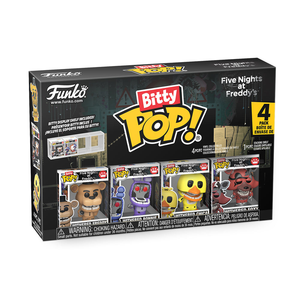 Imagen del producto Five Nights at Freddy's - Set de 4 figuras Funko Bitty Pop Serie 6