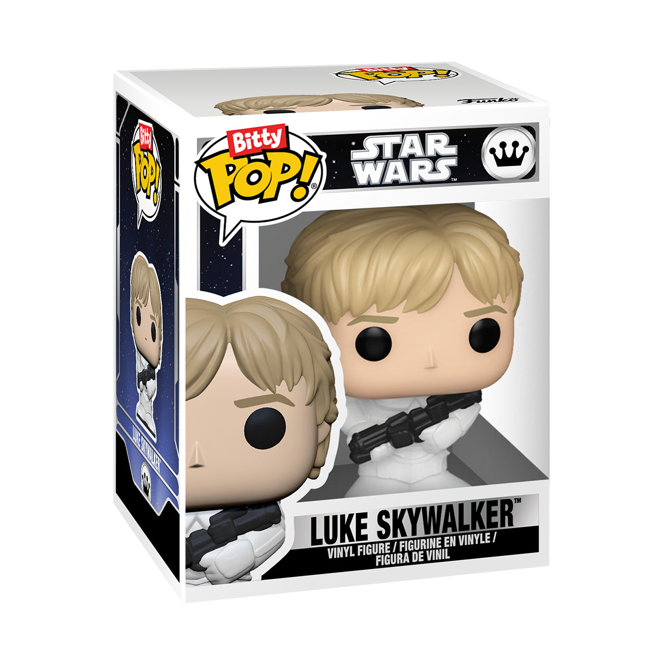 Imagen del producto Star Wars - Expositor Funko Bitty Pop Estrella de la Muerte con 2 figuras