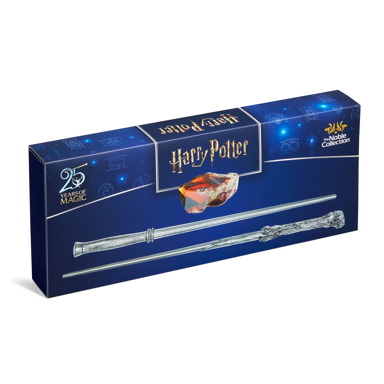 Imagen del producto Harry Potter - Set de 2 varitas y réplica de la Piedra Filosofal Set de regalo 25th Anniversary