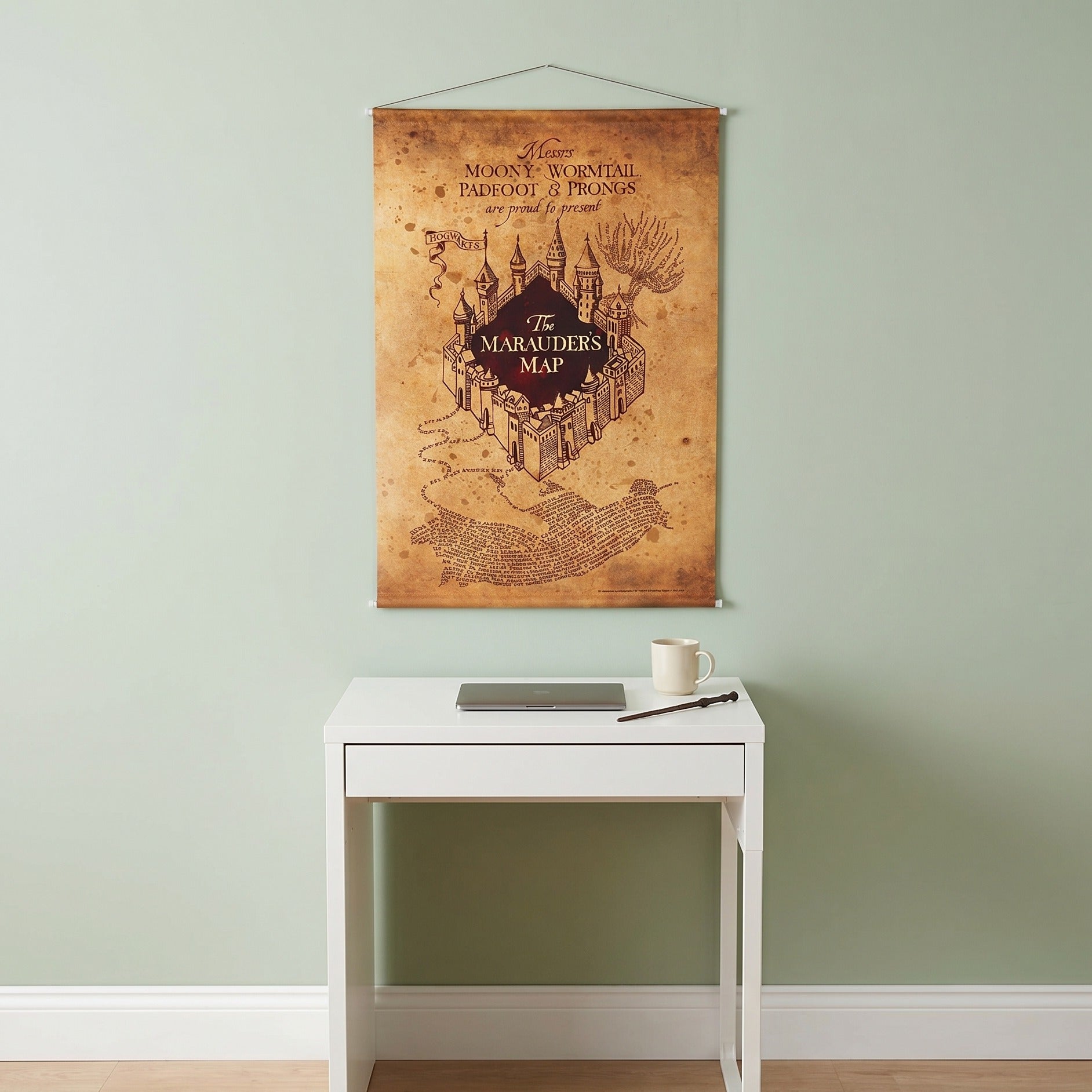 Imagen del producto Harry Potter - Mapa del Merodeador Wall Scroll