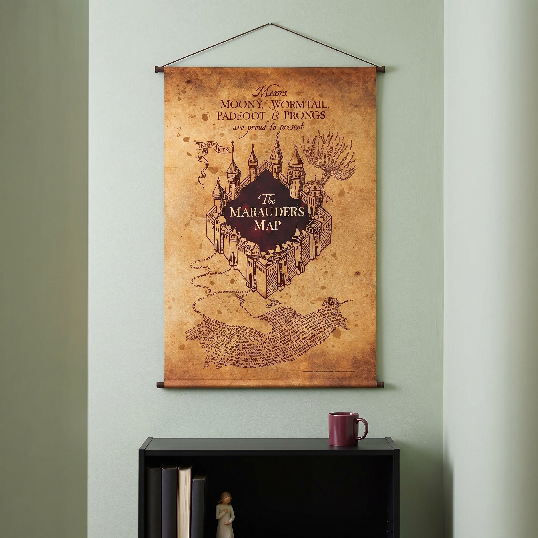 Imagen del producto Harry Potter - Mapa del Merodeador Wall Scroll