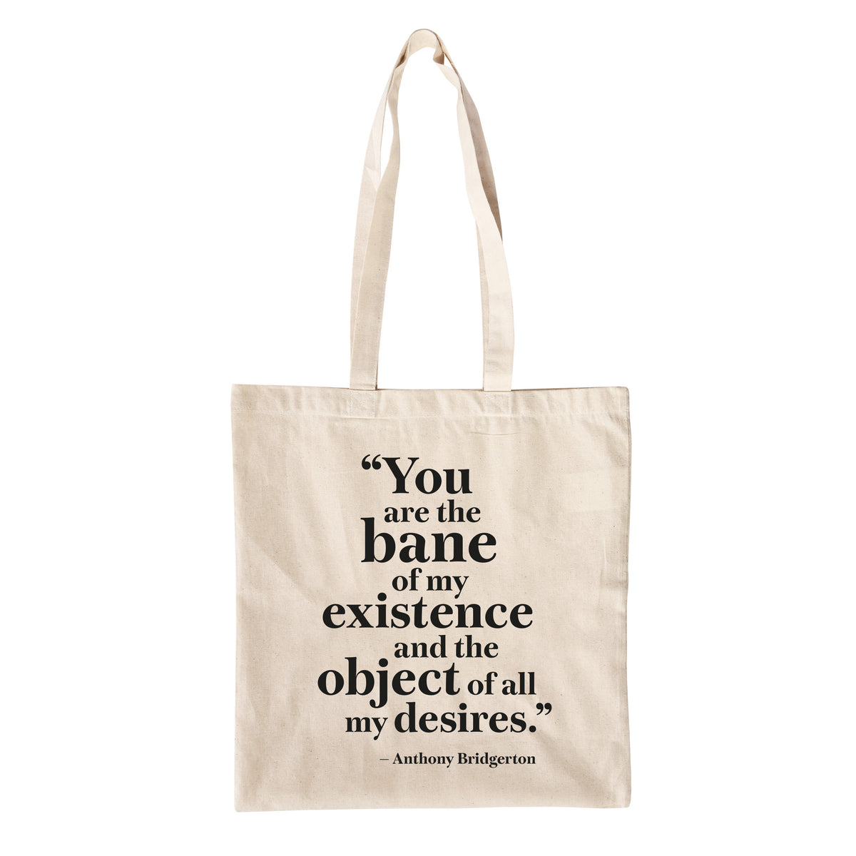 Imagen del producto Bolsa tote Bane of my Existence para fans de Los Bridgerton