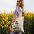 Imagen del producto Bolsa tote Bane of my Existence para fans de Los Bridgerton