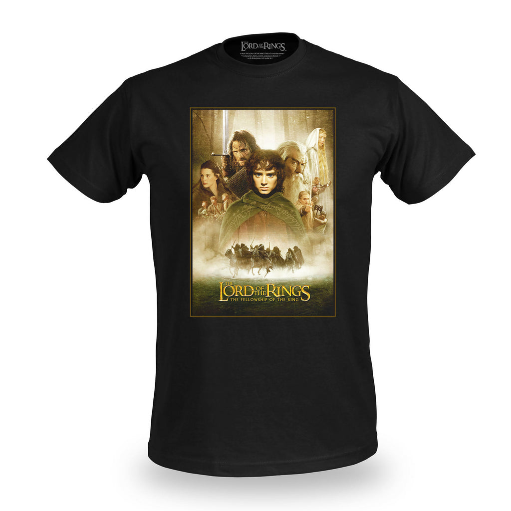 Imagen del producto Camiseta Póster La Comunidad del Anillo - El Señor de los Anillos