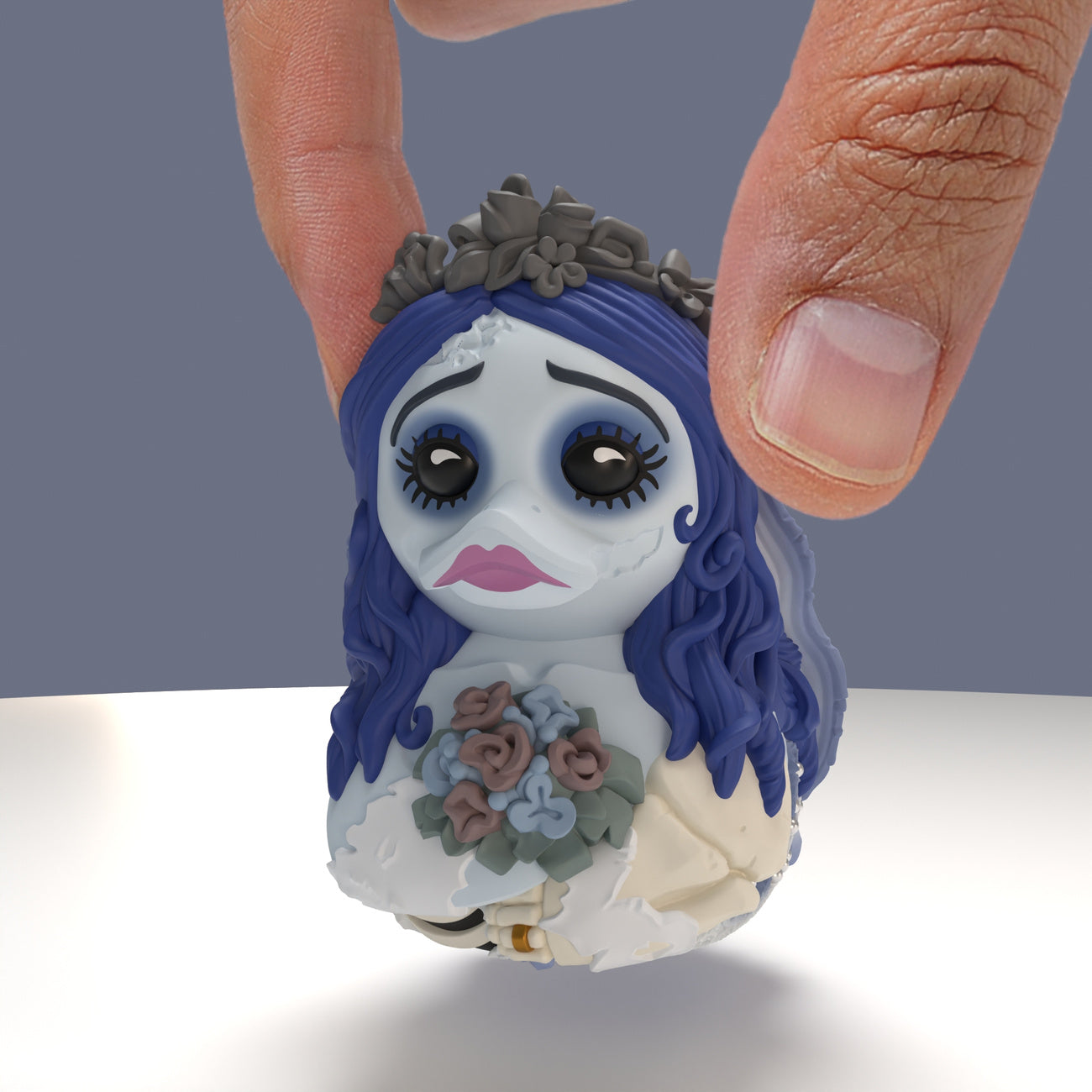 Imagen del producto La novia cadáver – Emily Mini TUBBZ pato de colección