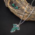 Imagen del producto El Señor de los Anillos - Set de joyería broche hoja en caja de regalo