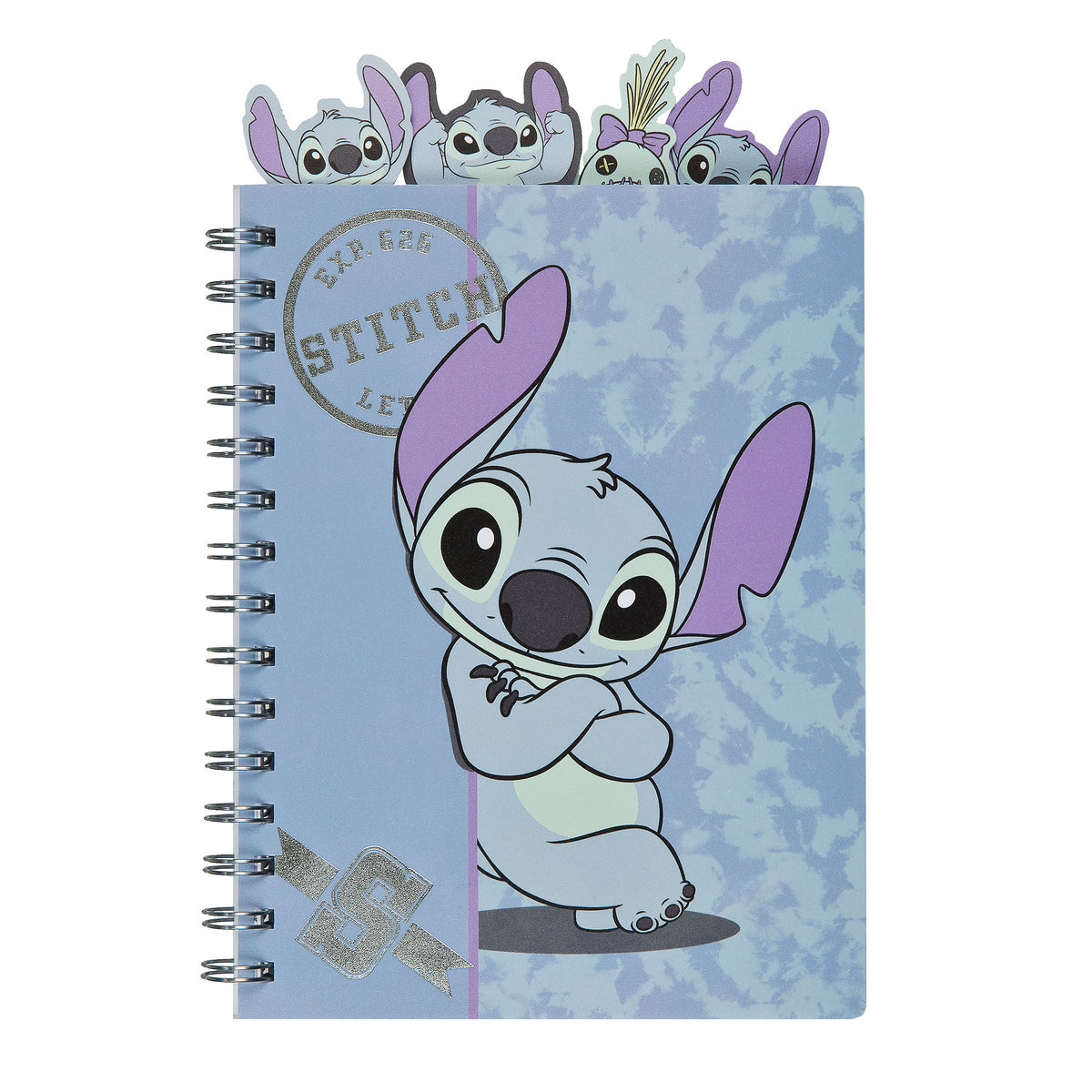 Imagen del producto Stitch Bloc de notas con espiral A5 - Lilo & Stitch