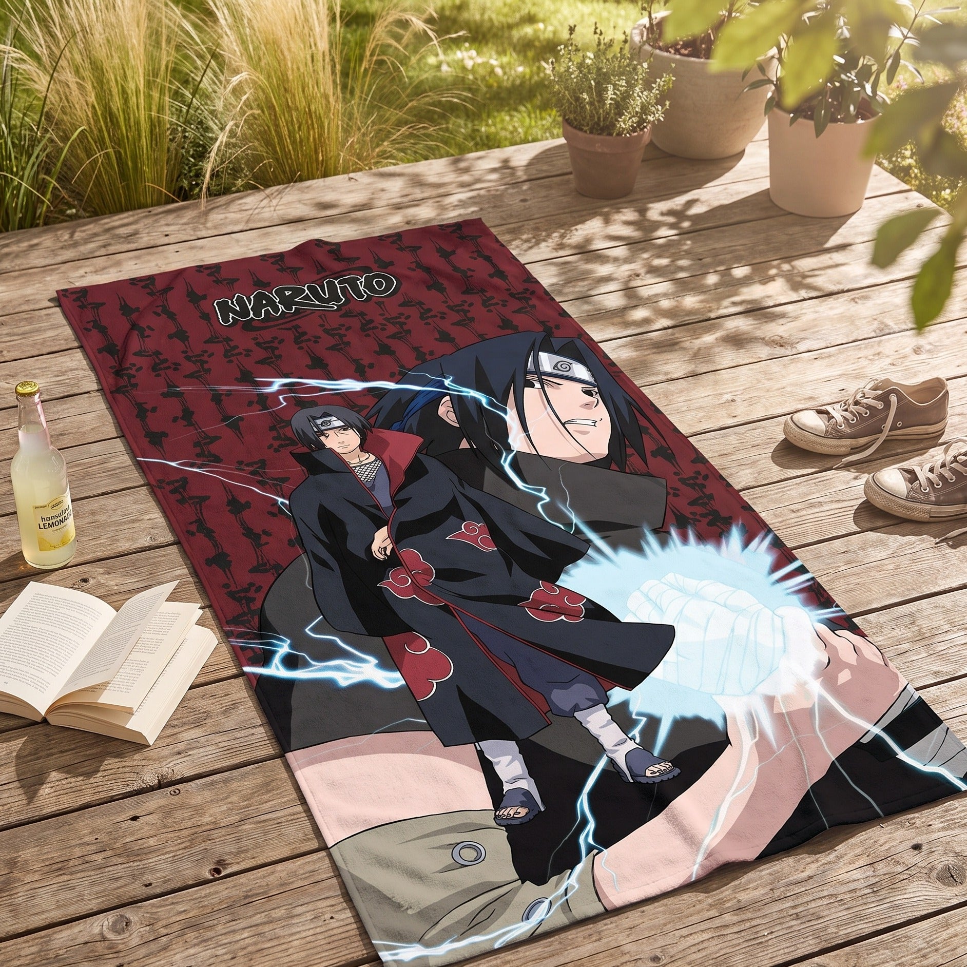 Imagen del producto Naruto - Toalla de baño Akatsuki