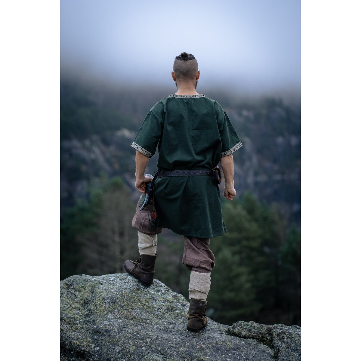 Product image Medieval Short-Sleeve Tunic Loki green