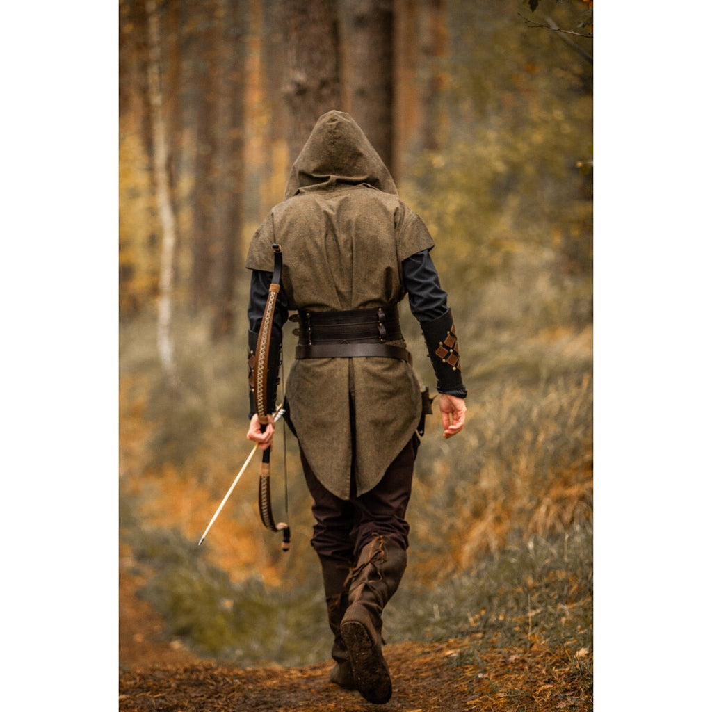 Imagen del producto Túnica de montaraz medieval Arais verde