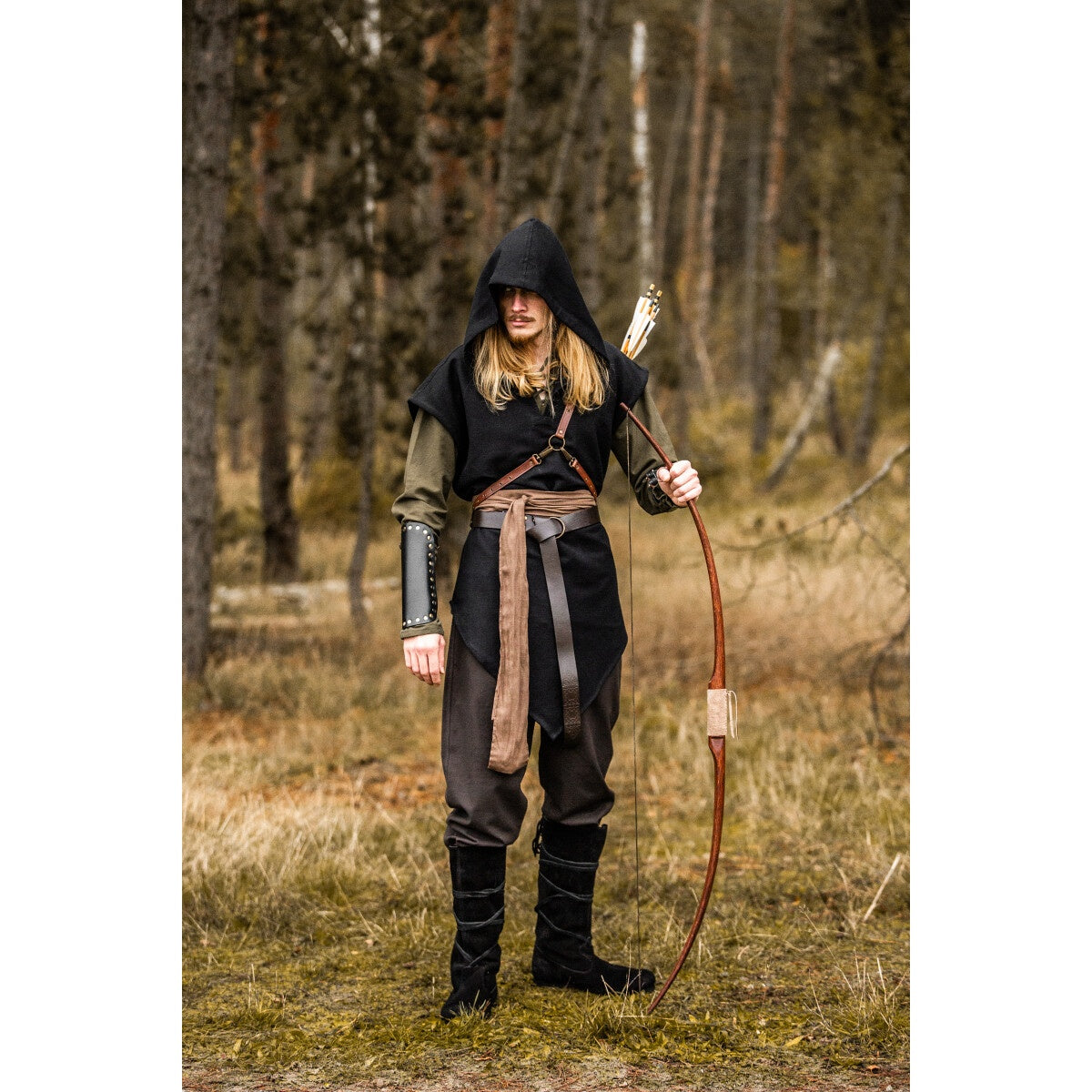 Product image Medieval Ranger Tunic Aldon black