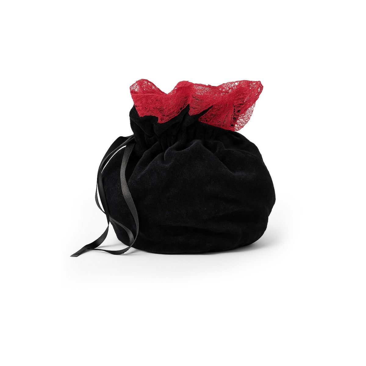 Imagen del producto Bolsa medieval Loretta negro-rojo