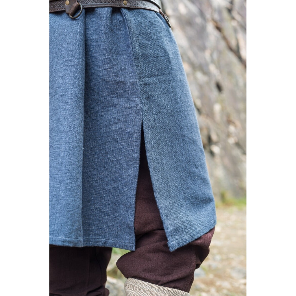 Imagen del producto Túnica vikinga medieval Freki azul grisáceo