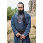 Imagen del producto Túnica vikinga medieval Freki azul grisáceo