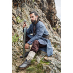 Imagen del producto Túnica vikinga medieval Freki azul grisáceo