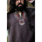 Imagen del producto Túnica vikinga medieval Freki marrón