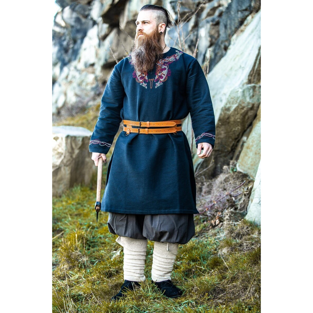 Product image Medieval Viking Tunic Snorri black-red