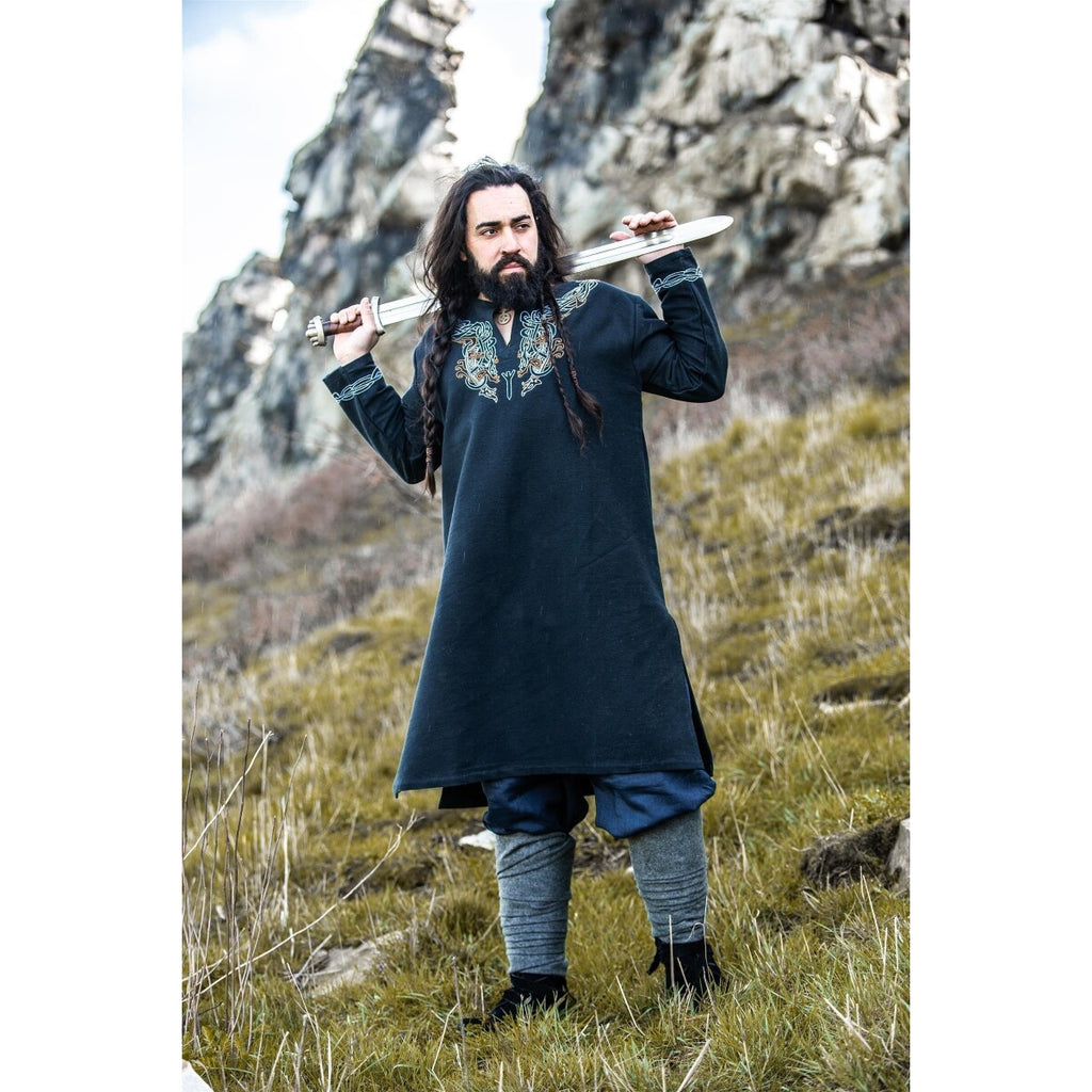 Imagen del producto Túnica vikinga medieval Snorri negra