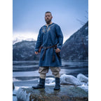 Imagen del producto Túnica vikinga medieval Snorri gris azulado