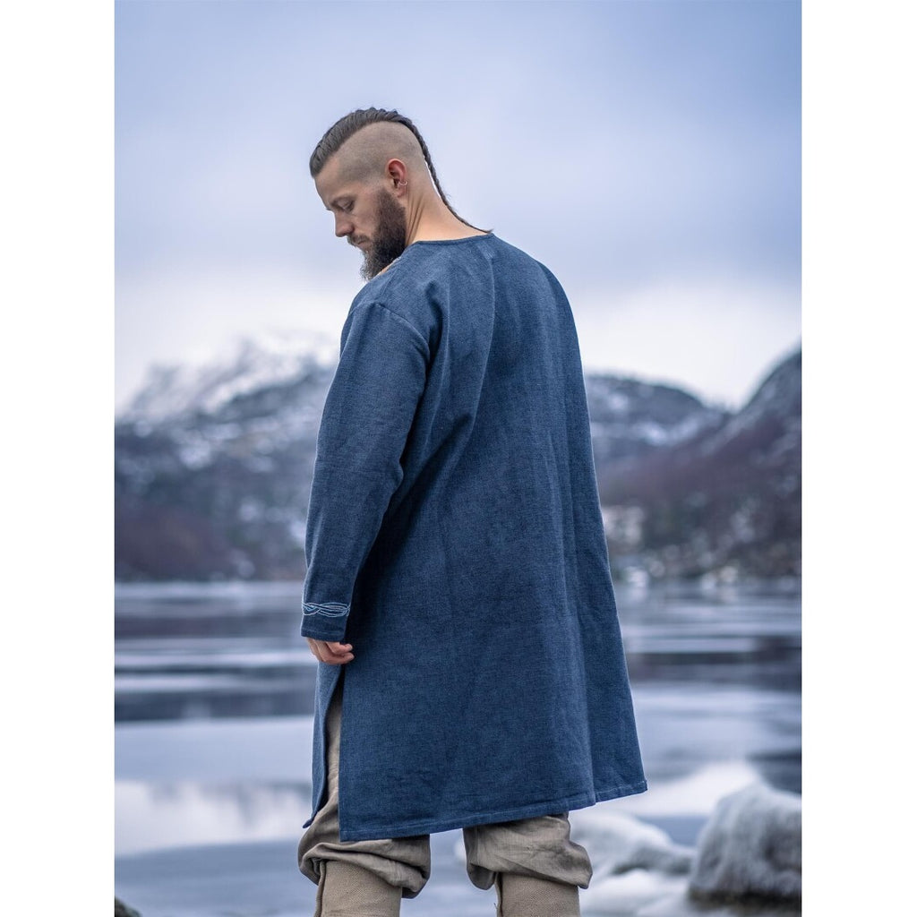 Imagen del producto Túnica vikinga medieval Snorri gris azulado