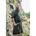 Imagen del producto Túnica vikinga medieval Rollo manga corta verde