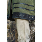 Imagen del producto Túnica vikinga medieval Rollo manga corta verde