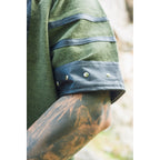 Imagen del producto Túnica vikinga medieval Rollo manga corta verde