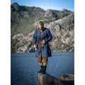 Imagen del producto Túnica vikinga medieval Erik azul oscuro