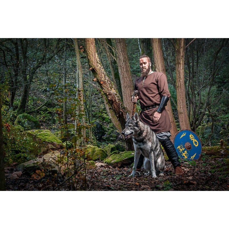 Product image Medieval Viking Tunic Erwin dark brown