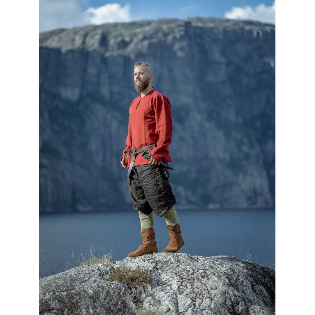 Imagen del producto Túnica vikinga medieval Ivar roja
